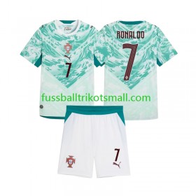 Fußballtrikots Portugal Cristiano Ronaldo 7 Kinder 2026 2027 Kurzarm Auswärts-trikot kaufen